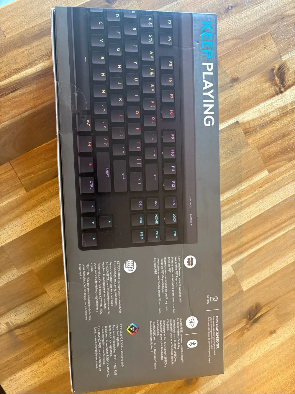 Logitech G515 Lightspeed TKL Black Keyboard